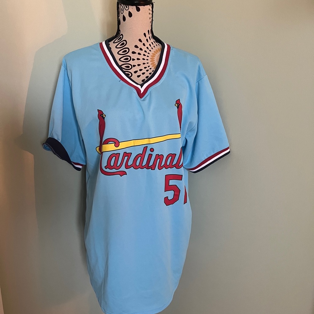 Blue Cardinals Jersey, McGee, XL